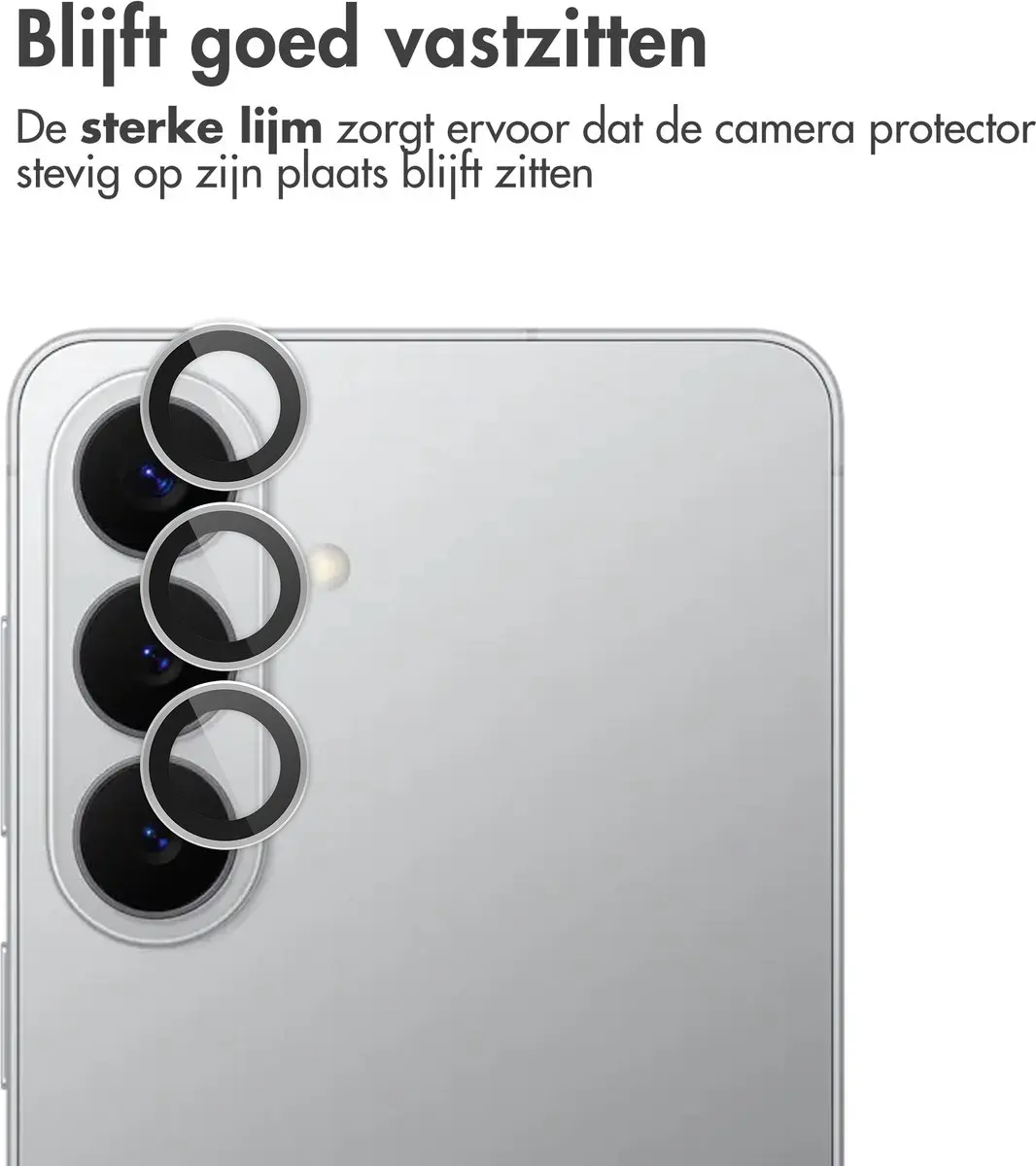 Imoshion Camera Lens Protector SH00098032 - 2 Stuks - Zilver