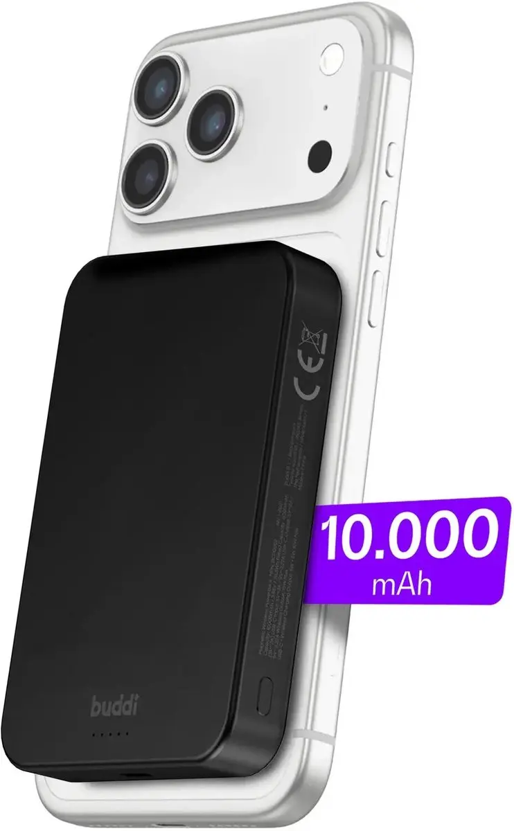 Buddi Connect Pro Powerbank 10.000mAh