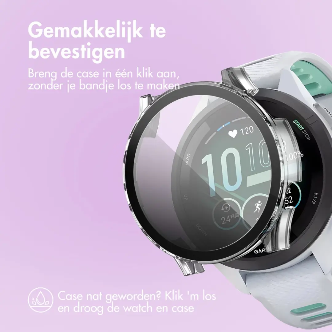 Imoshion Screen Protector Garmin Forerunner 265S - 42mm - Transparant