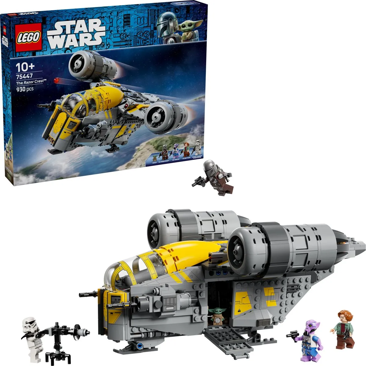 LEGO Star Wars The Razor Crest 75447 - 930 Stukken