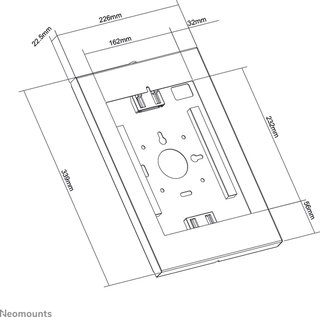 Neomounts WL15-650WH1 Tablethouder 9,7-11" - Wit