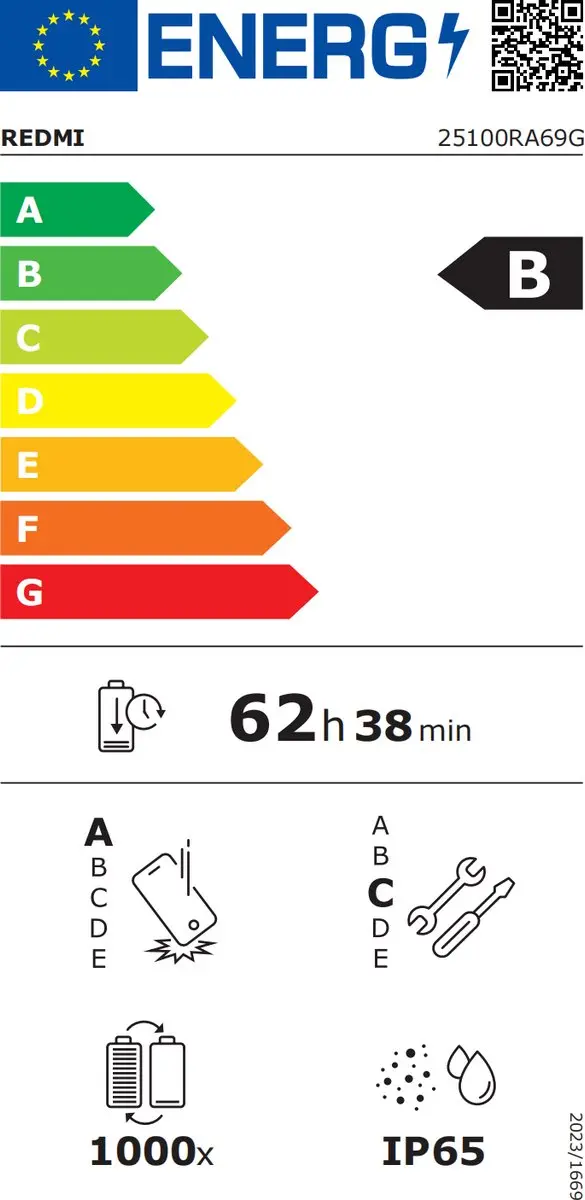 Xiaomi Redmi Note 15 Pro 25100RA69G Smartphone - 8GB/256GB - Zwart