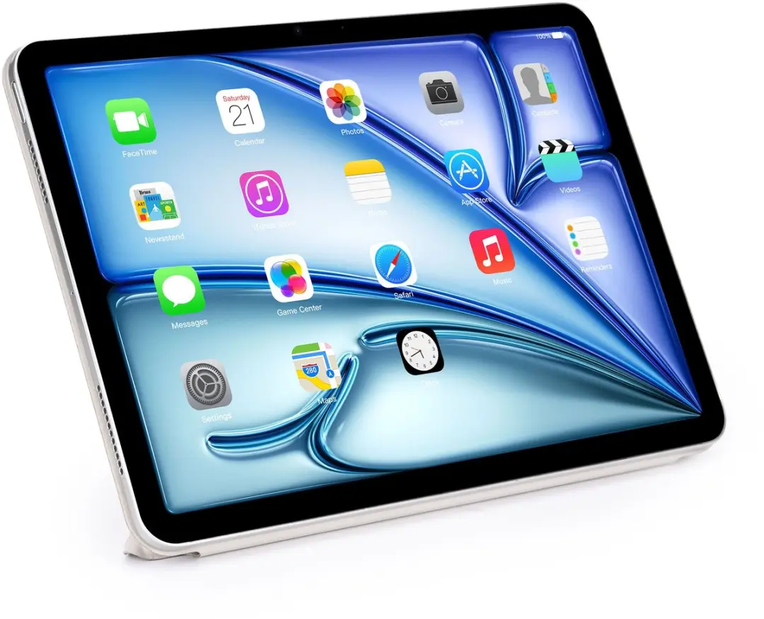Decoded Siliconen iPad Air Slim Folie - Beige - iPad 11" (M2/M3)