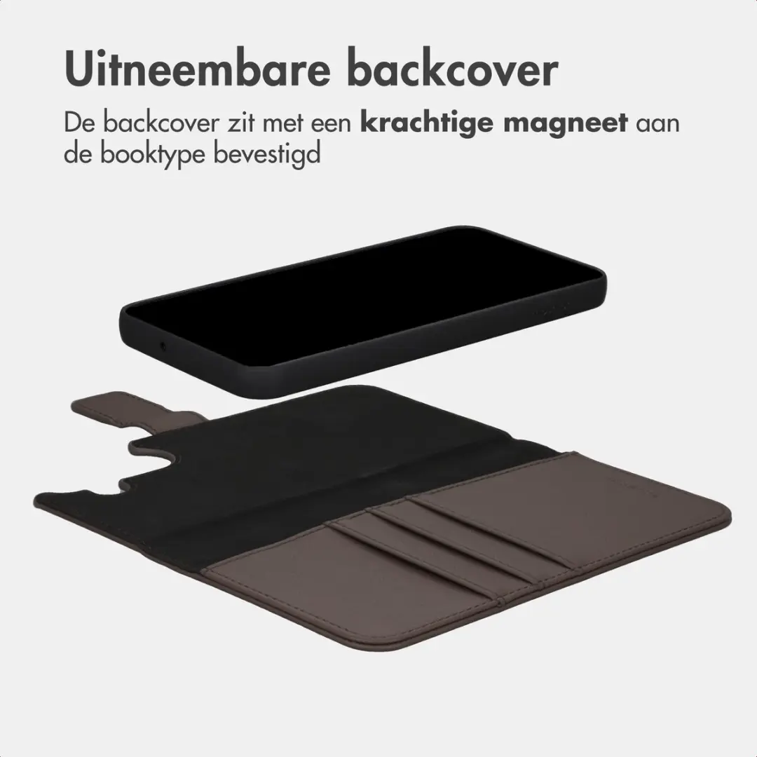 Imoshion Bookcase Hoesje Samsung Galaxy S26 Ultra - 2-in-1 Bruin