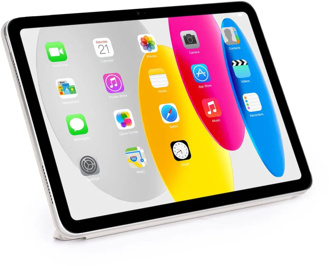 Decoded Siliconen iPad Slim Folio Hoes - Beige - afbeelding 6 van 6