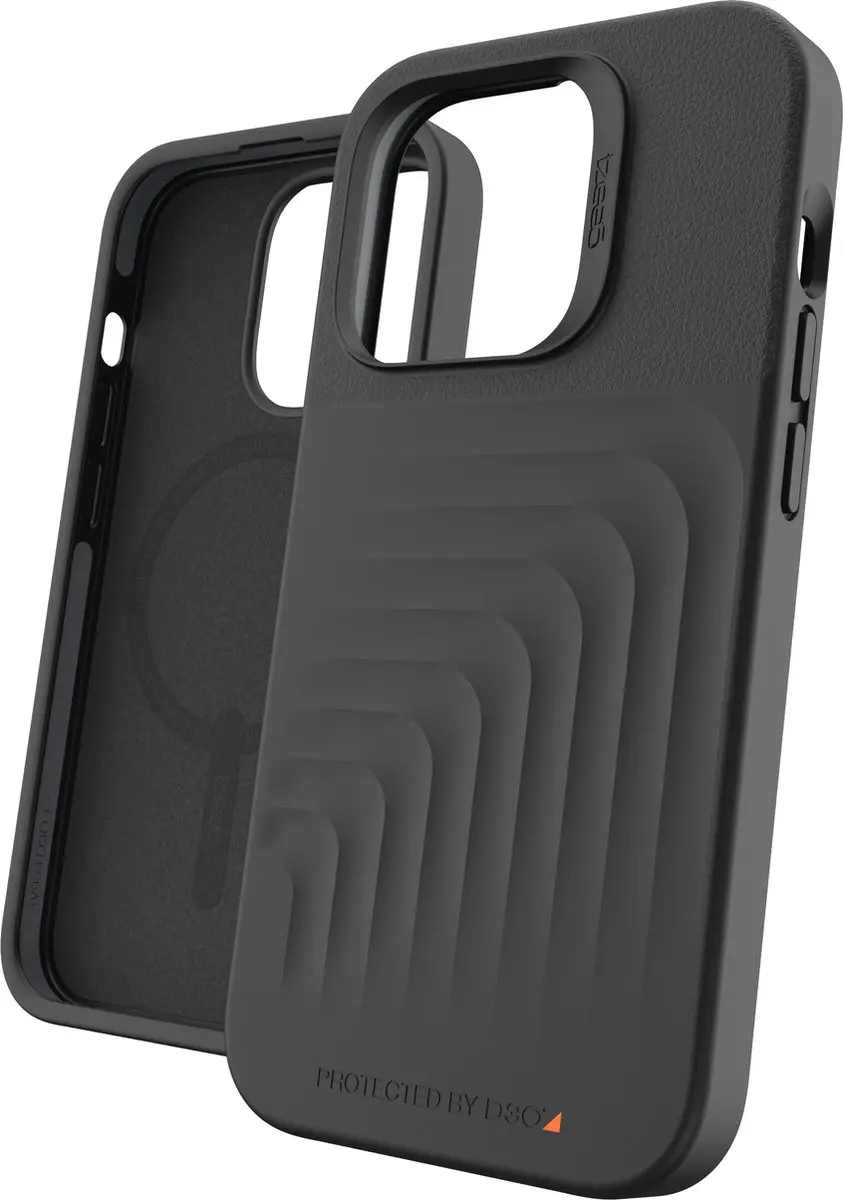 Gear4 Brooklyn Hoesje iPhone 14 Pro - Zwart - afbeelding 3 van 6