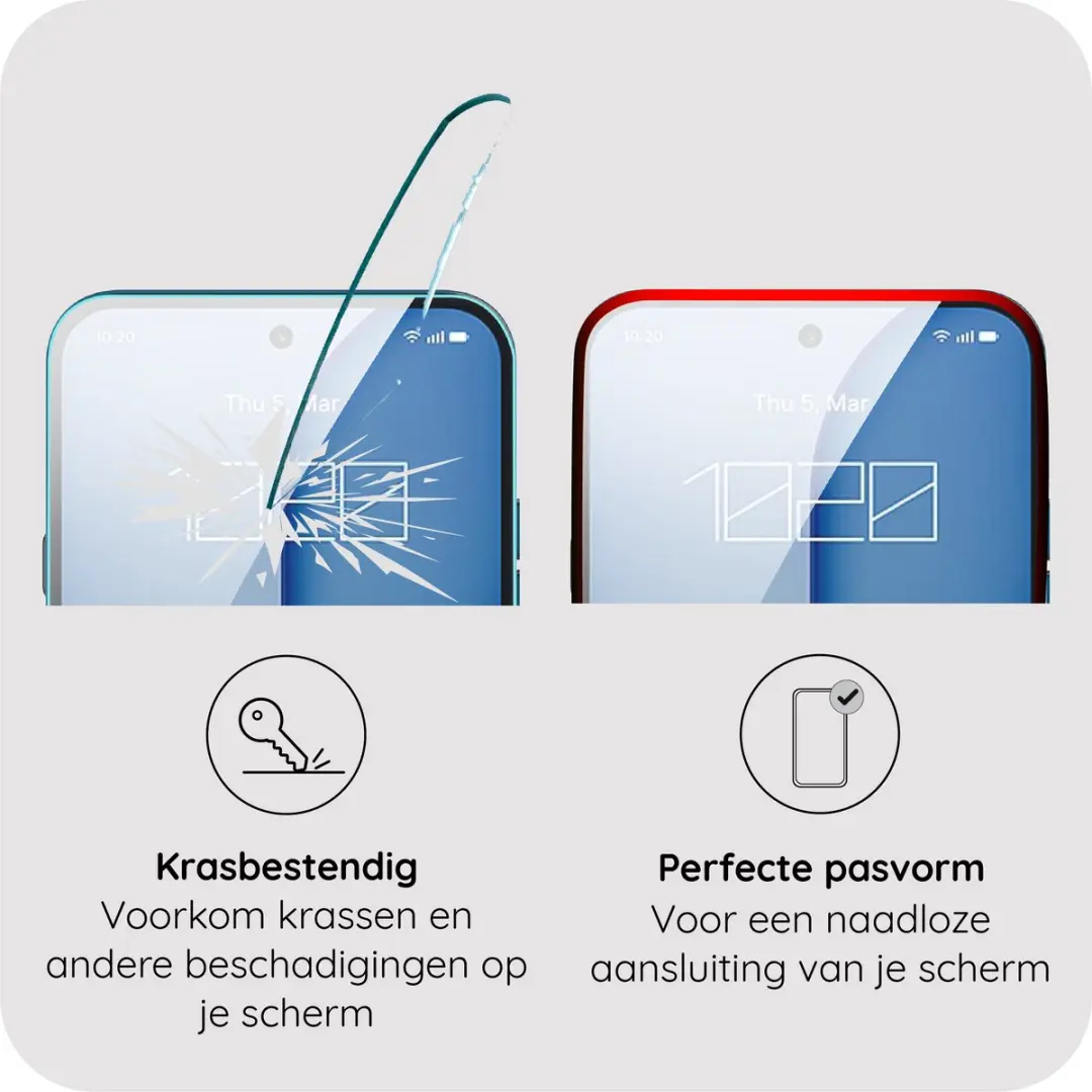 Just in Case Screenprotector Nothing Phone (4a) - Gehard Glas