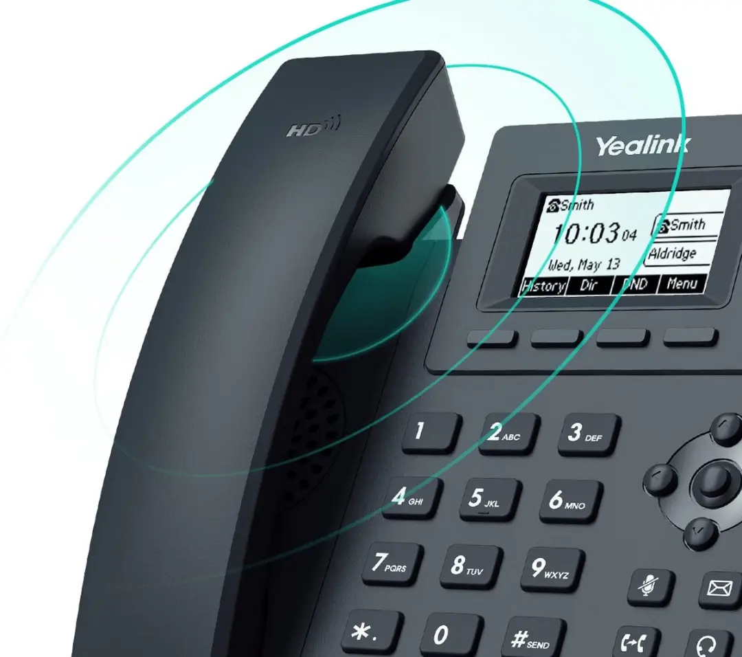 Yealink SIP-T31P IP Telefoon - 2.3" Grijs
