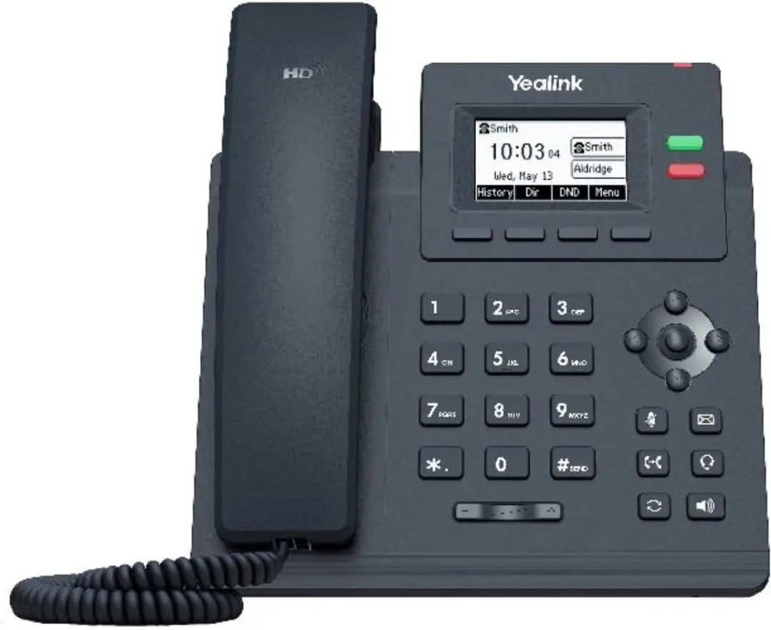 Yealink SIP-T31P IP Telefoon - 2.3" Grijs