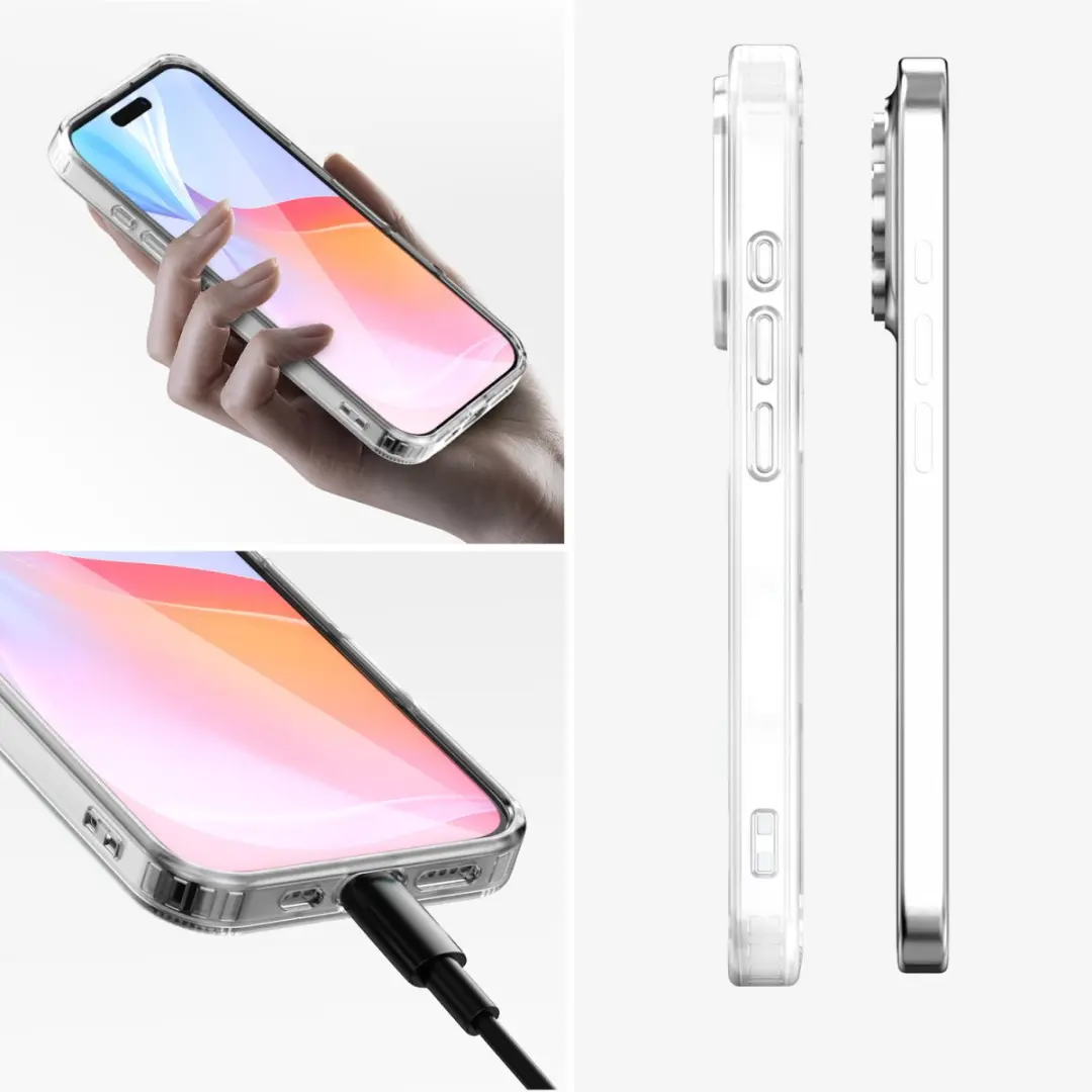 4Smarts Beschermhoes iPhone 16 Pro Max MagSafe - Transparant
