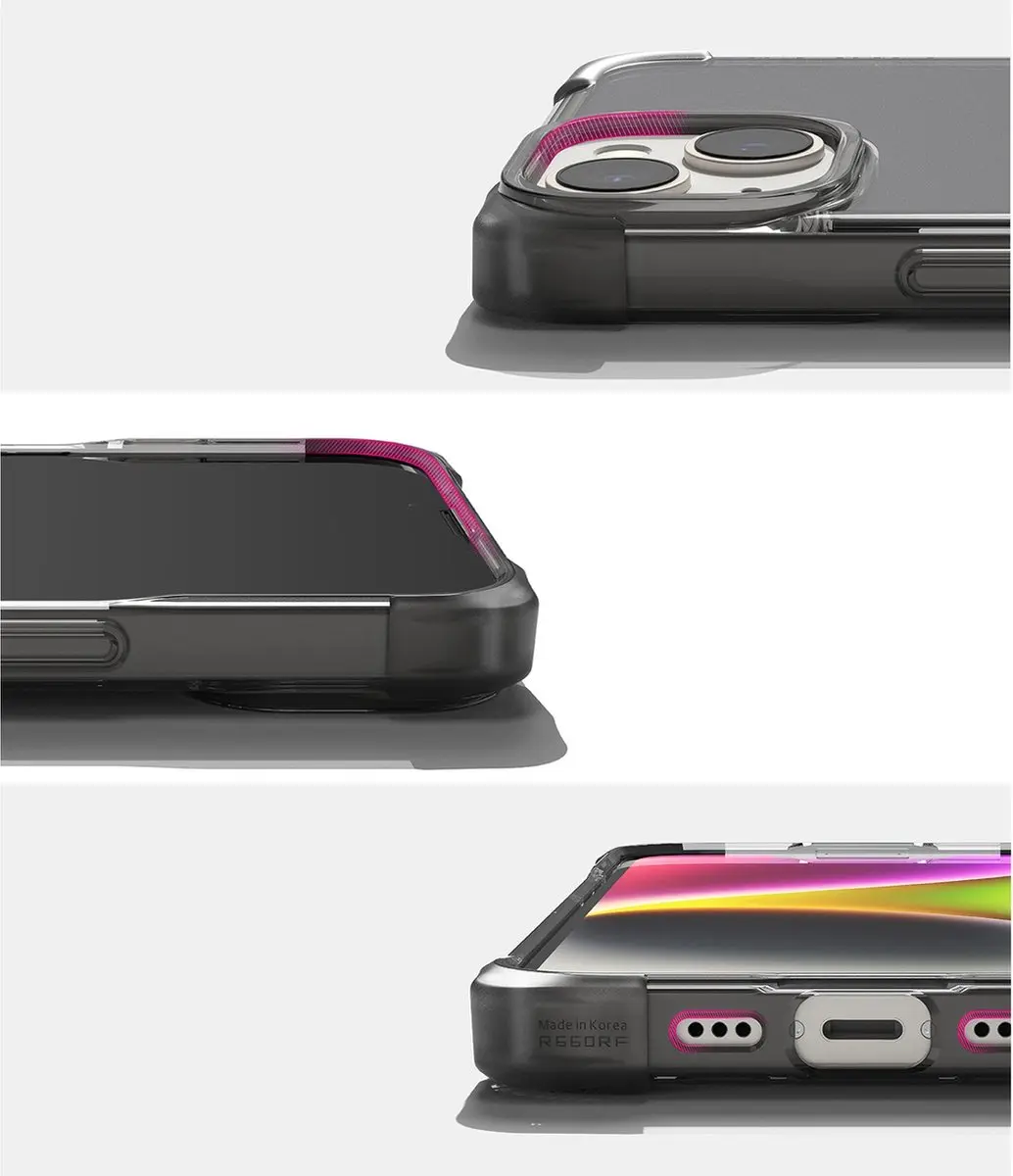 Ringke Fusion Bumper iPhone 14 Plus Hoes - Grijs
