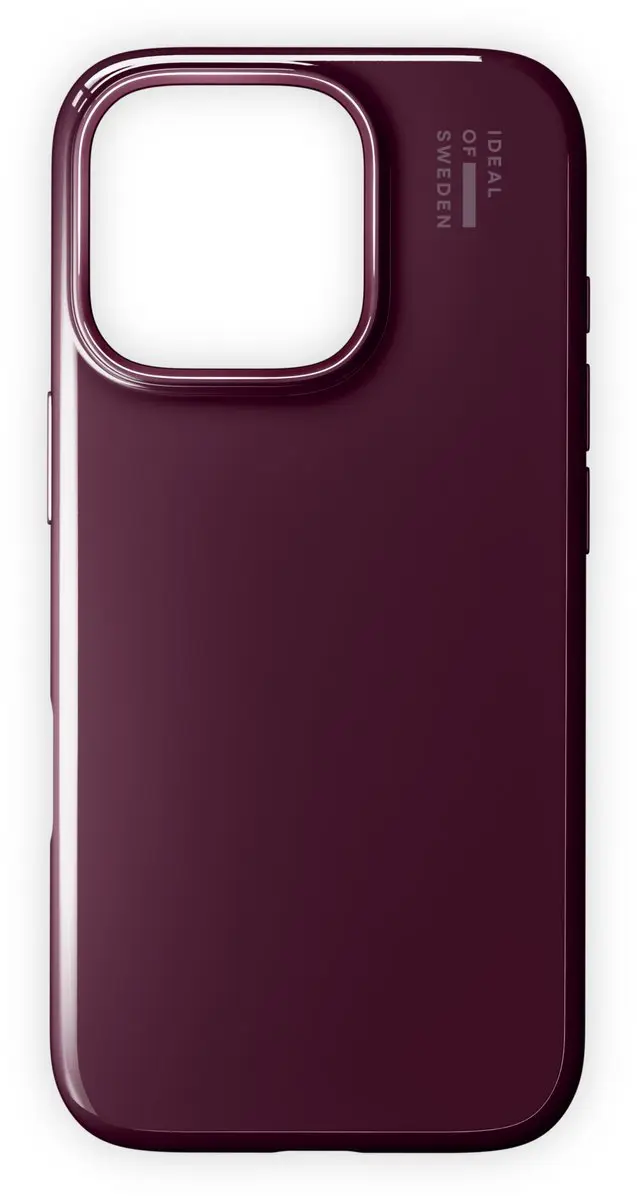 iDeal of Sweden iPhone 16 Pro Slim Case MagSafe Glossy Cherry