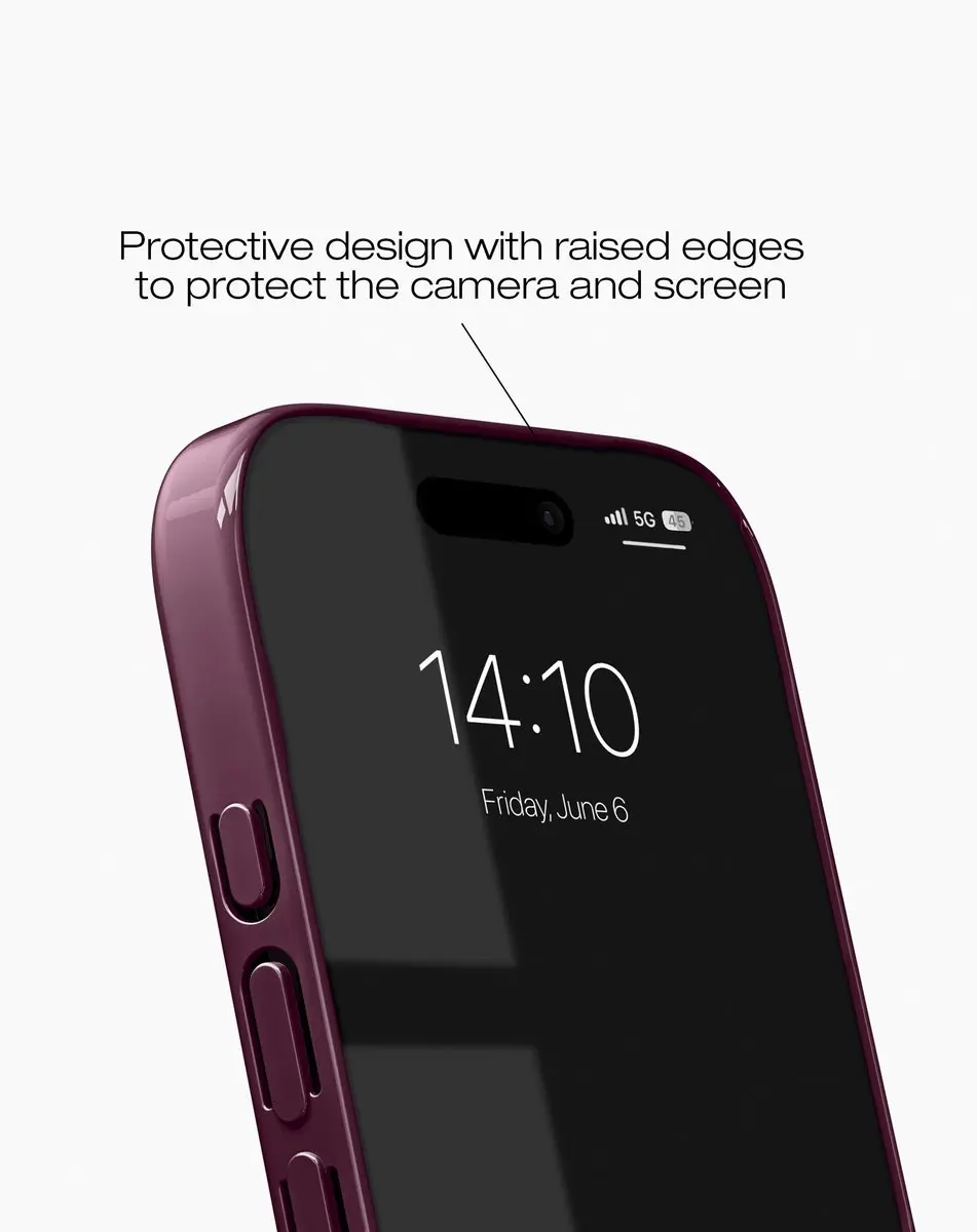 iDeal of Sweden iPhone 16 Pro Slim Case MagSafe Glossy Cherry - IDSLCMS-I2461P-584