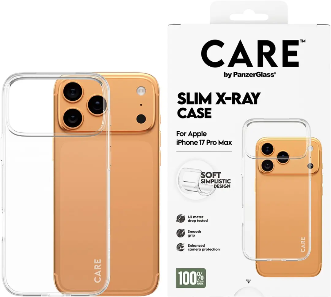 PanzerGlass Hoesje iPhone 17 Pro Max 5715685027222 - Transparant