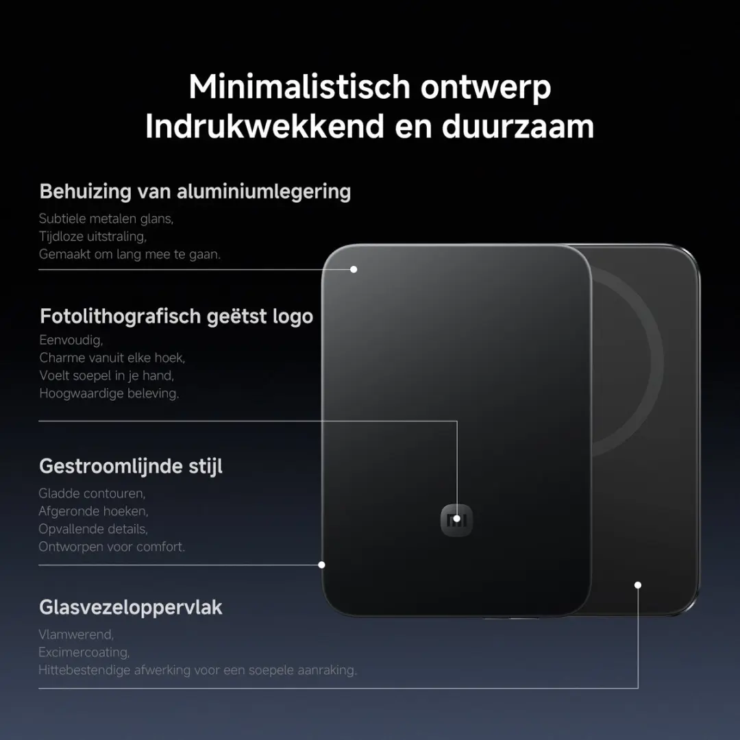 Xiaomi Ultradunne Magnetische Powerbank 5000mAh - 15W - afbeelding 6 van 6