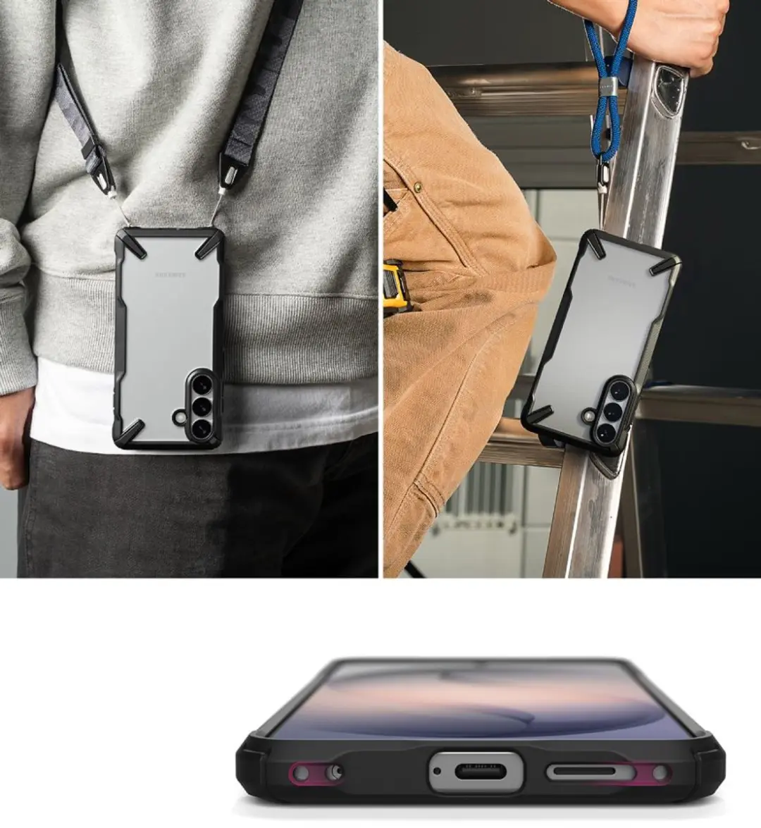 Ringke Fusion X Hoesje Samsung Galaxy S26+ - Zwart