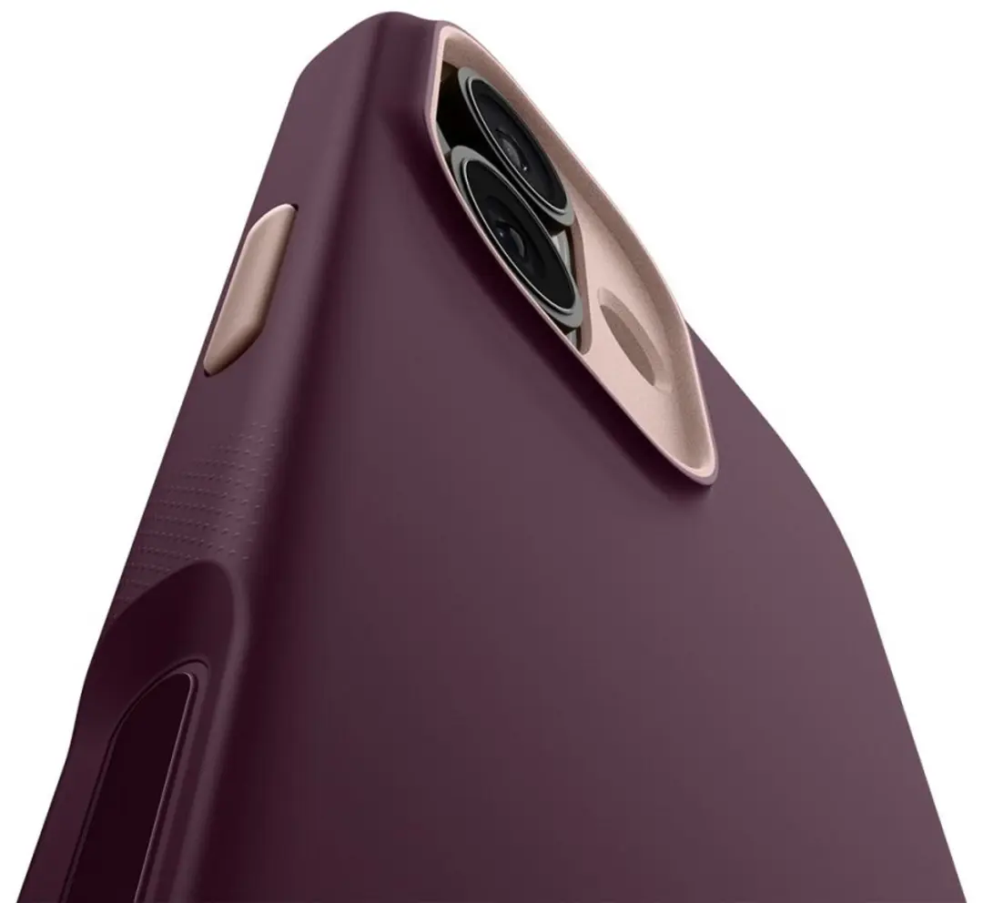 Spigen Nano Pop MagCase ACS09543 iPhone 17 - MagSafe - 1 Pasje - Burgundy Bean