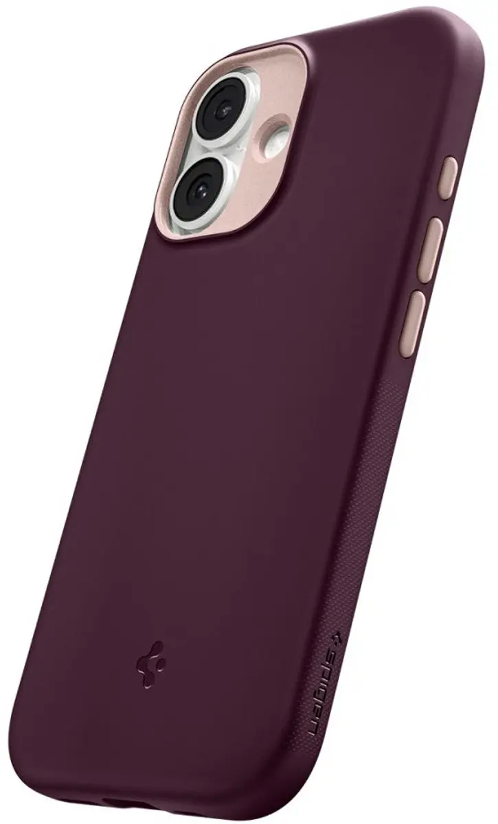Spigen Nano Pop MagCase ACS09543 iPhone 17 - MagSafe - 1 Pasje - Burgundy Bean