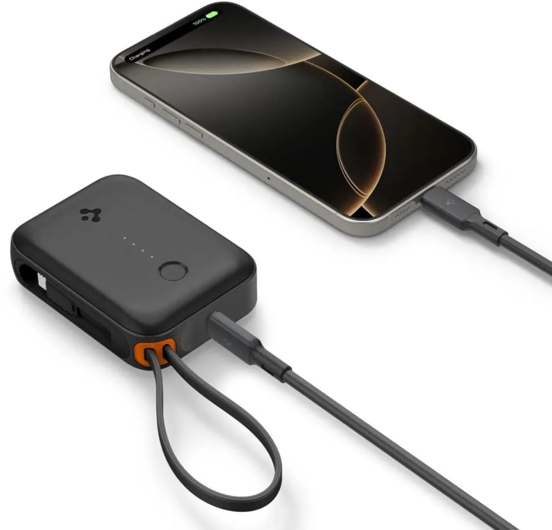Spigen Powerbank Essential EA3010BT 10000mAh - 30W - Zwart