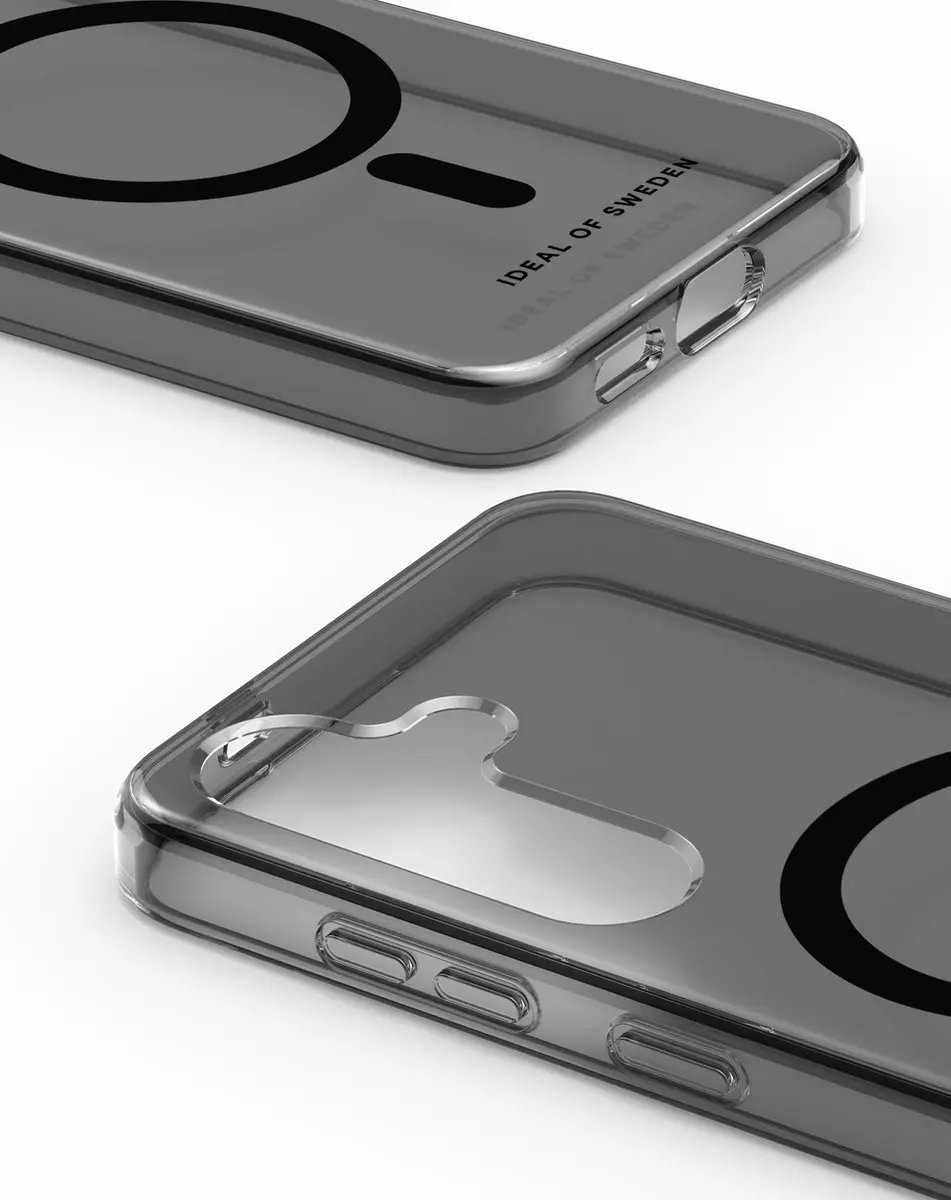 iDeal of Sweden Clear Case MagSafe S24 - Samsung Galaxy S24 - IDCLCMS-S24-470 - Tinted Black - afbeelding 4 van 6