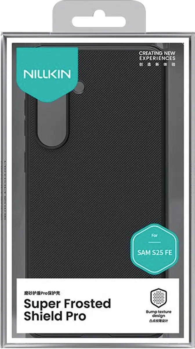Nillkin Bi-Material Hoesje Galaxy S25 FE - Zwart