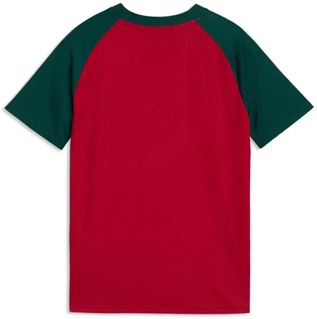 PUMA Marokko Prematch Shirt 2026 - 140 - Dark Crimson/Dark Myrtle