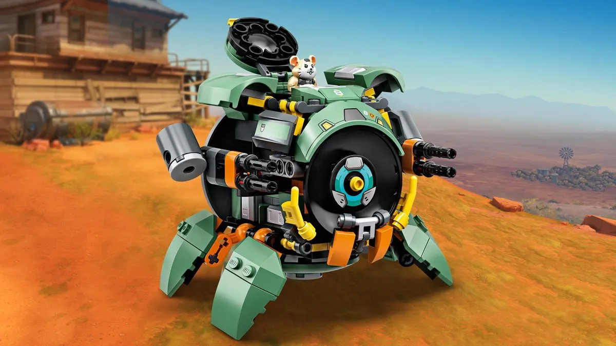 LEGO Overwatch Wrecking Ball 75976 - 227 Stukken - Wit