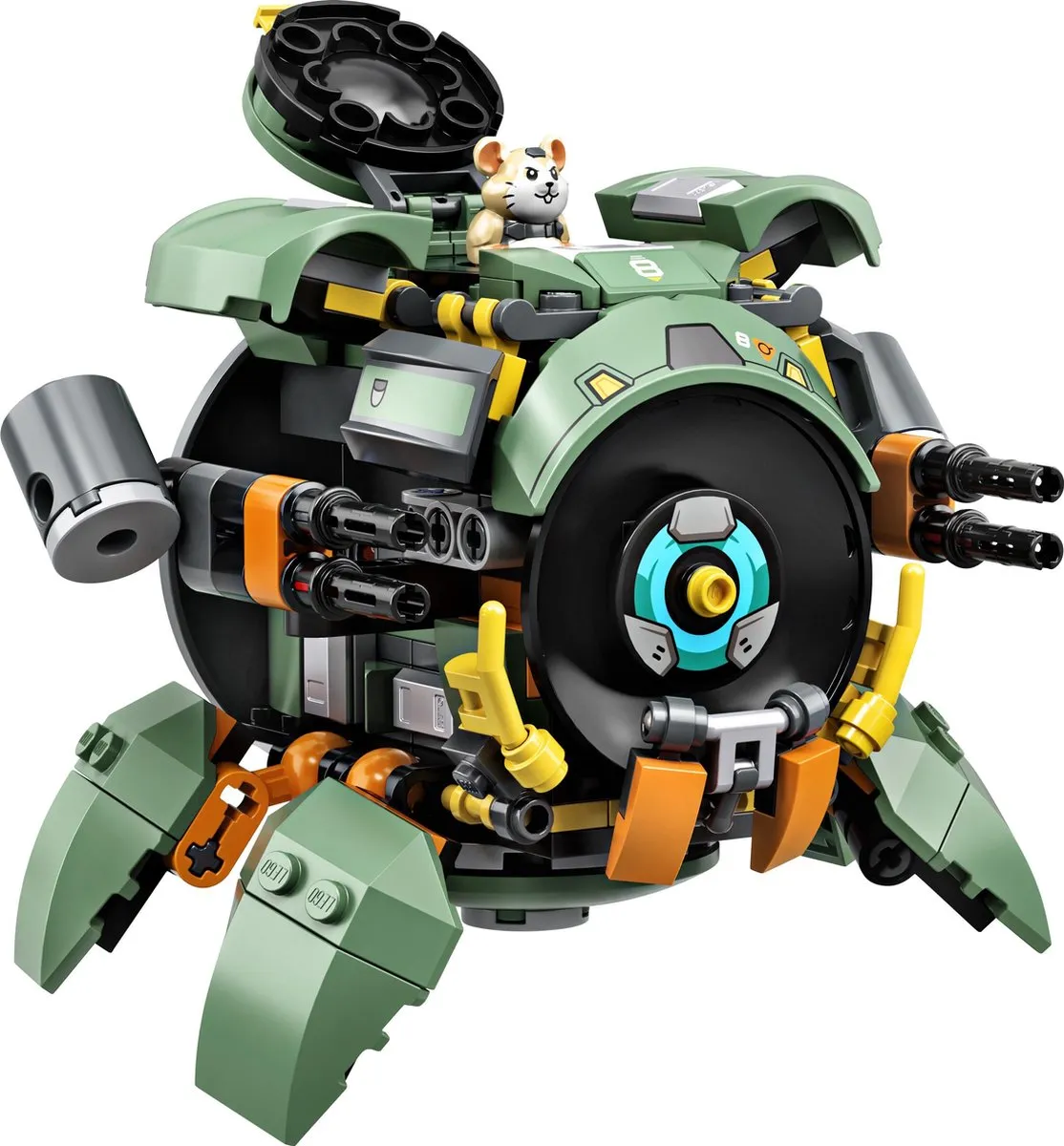 LEGO Overwatch Wrecking Ball 75976 - 227 Stukken - Wit