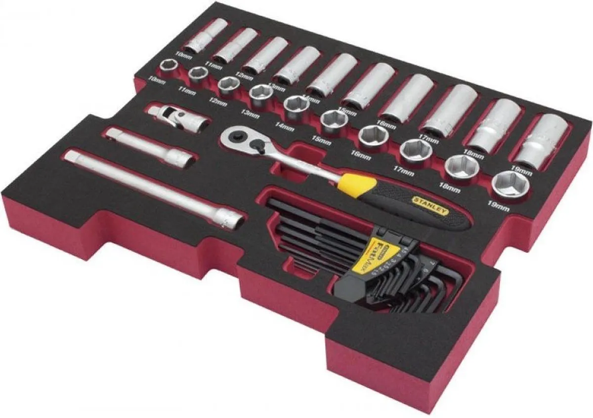 Stanley Fatmax TSTAK Dopsleutelset 3/8" 38-delig