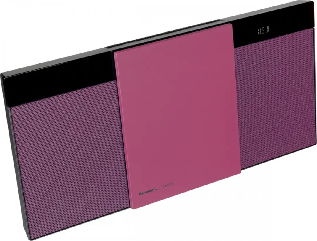 Panasonic SC-HC304EG-R HiFi Systeem - 20W - Rood