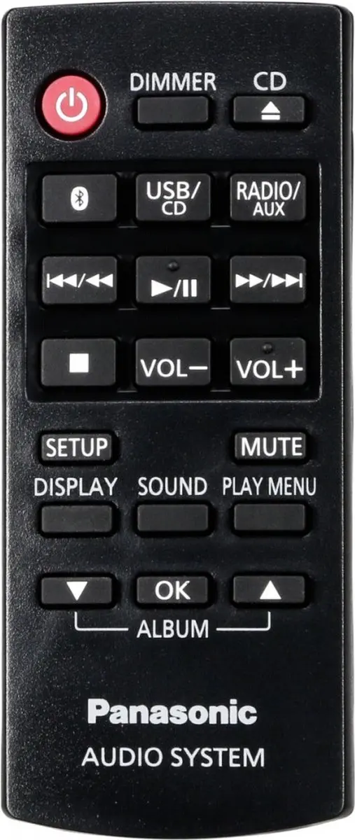 Panasonic SC-HC304EG-R HiFi Systeem - 20W - Rood