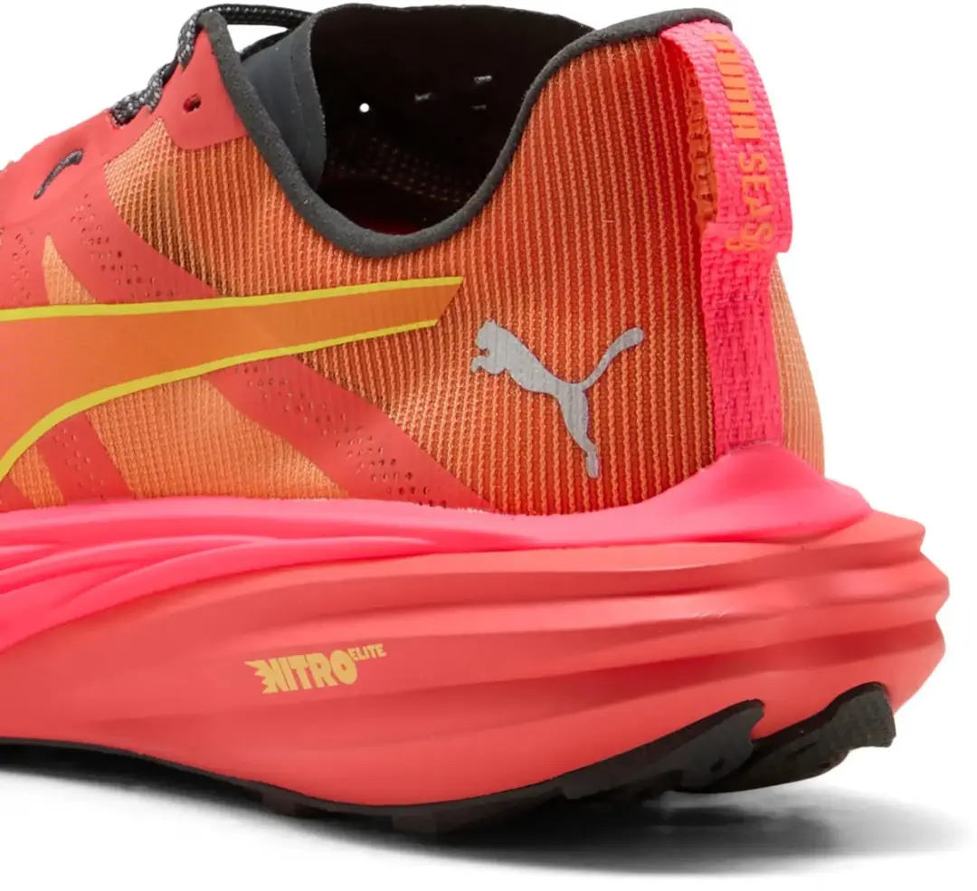 PUMA Deviate Nitro Elite Trailschoenen - Melon Glow/Red Glamour/Pure Pink