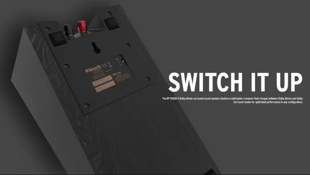 Klipsch Reference Premiere RP-500SA II Atmos Luidsprekers - 2 Stuks - Zwart - afbeelding 6 van 6