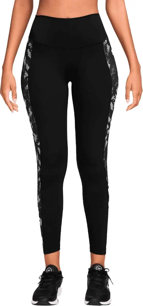 Nike One High-Waisted Sportlegging Dames - Zwart S/36