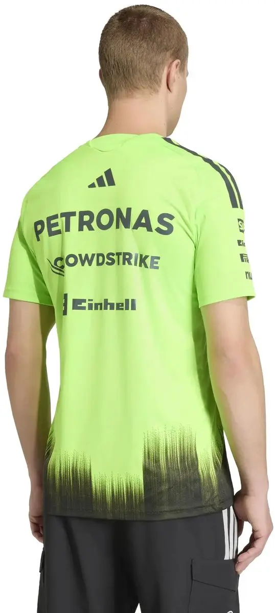 adidas Mercedes AMG Petronas F1 Shirt M - Zonnig Groen