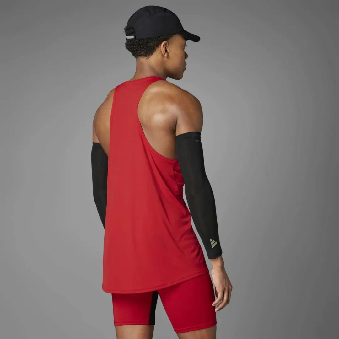 Adidas Adizero E Sports Tanktop - Rood - XL