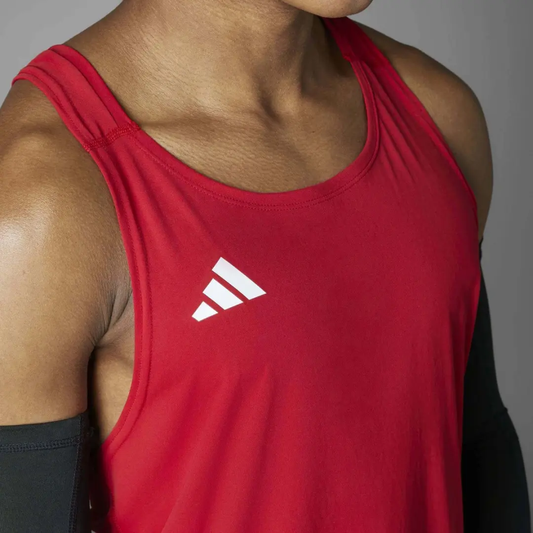 Adidas Adizero E Sports Tanktop - Rood - XL