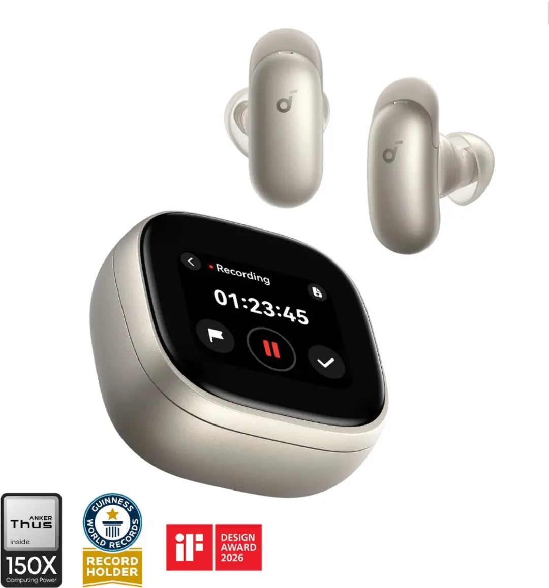 Soundcore Liberty 5 Pro Max Oordopjes - ANC 28u - Goud