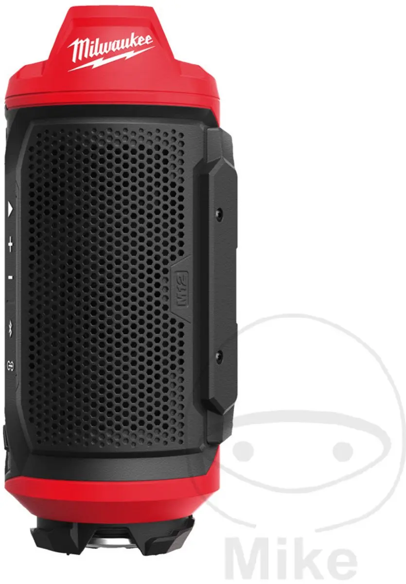Milwaukee M12 SPEJSG2-0 Bouwplaatsluidspreker 12V - Rood/Zwart