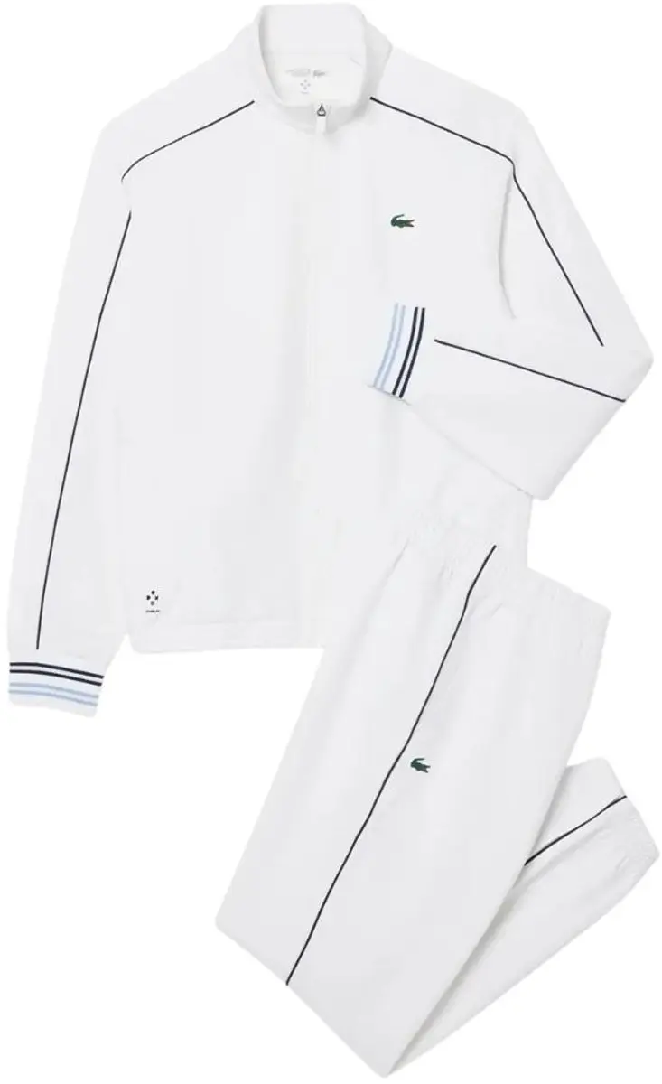Lacoste Medvedev Heren Trainingspak - Wit L