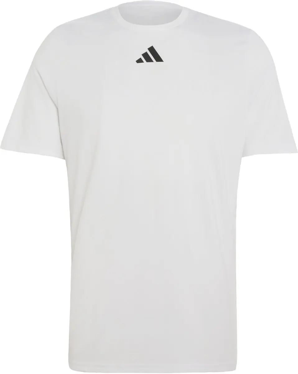 Adidas M SS Pregame A Heren T-shirt - Wit