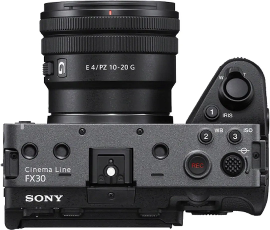 Sony FX30 ILMEFX30.CEC Camera - Zwart + XLR-handgreep