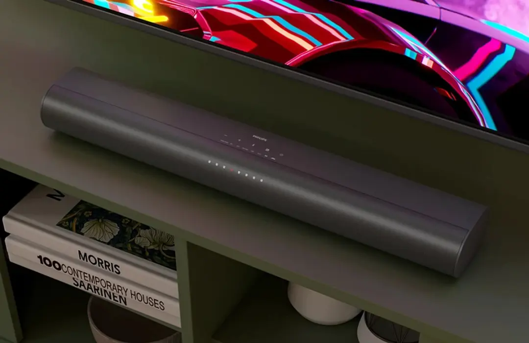 Philips TAB6100/10 Soundbar 2.1 - 80W - Grijs