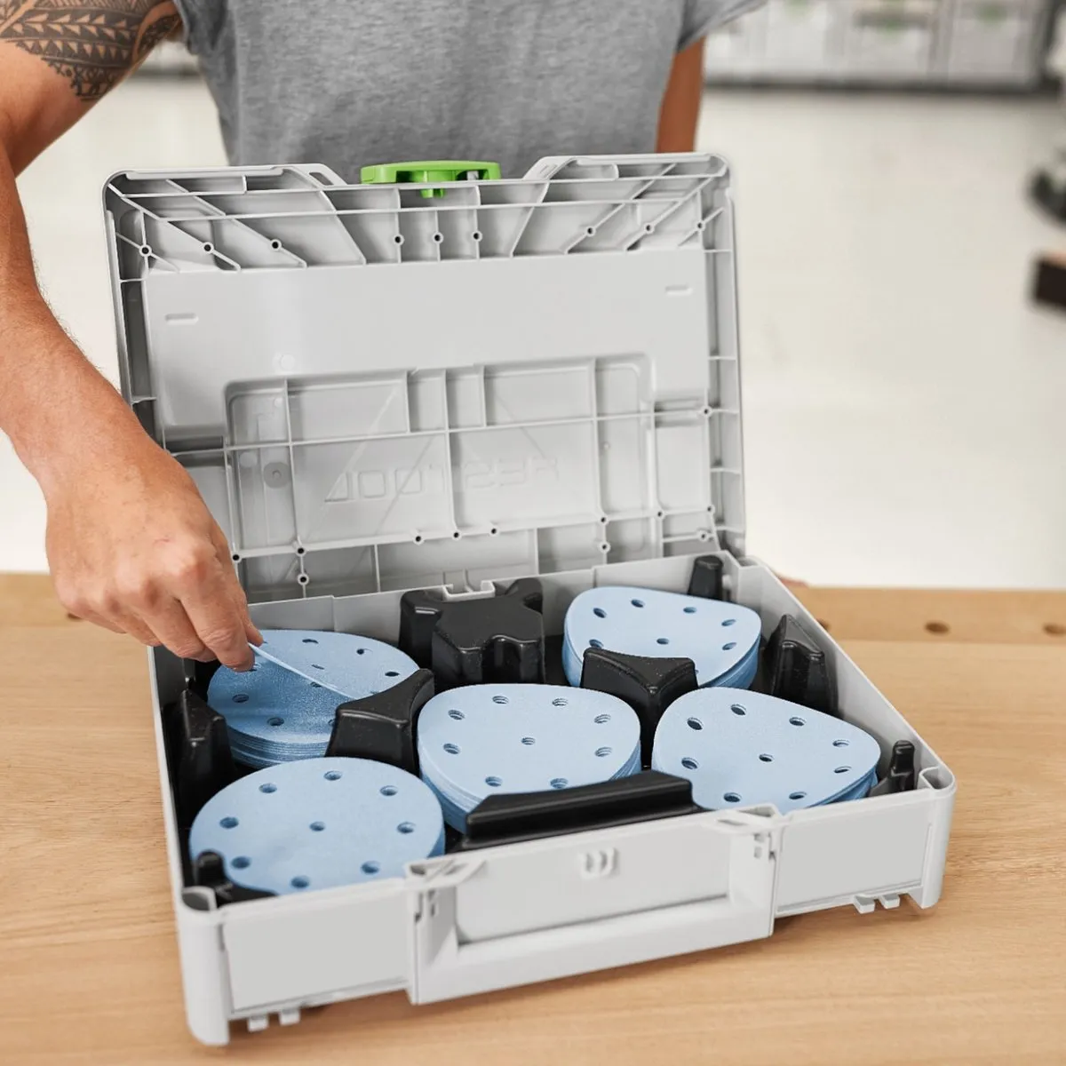 Festool SYS-STF D125 GR-Set Schuurmateriaal - 100 Stuks - afbeelding 6 van 6
