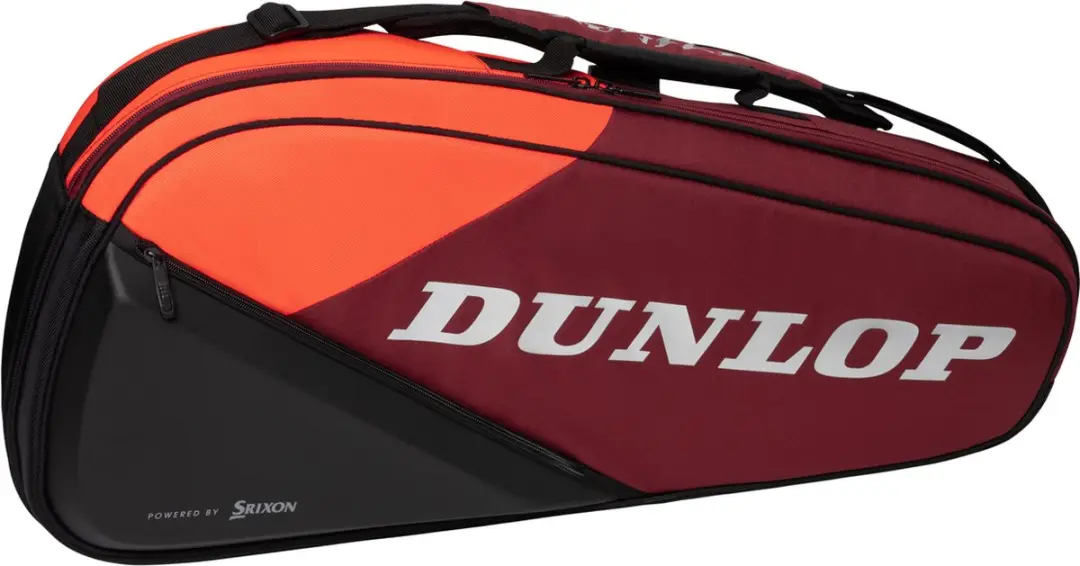 Dunlop CX-Performance 3RKT Racketbag 65L - 3 Rackets - Zwart/Rood