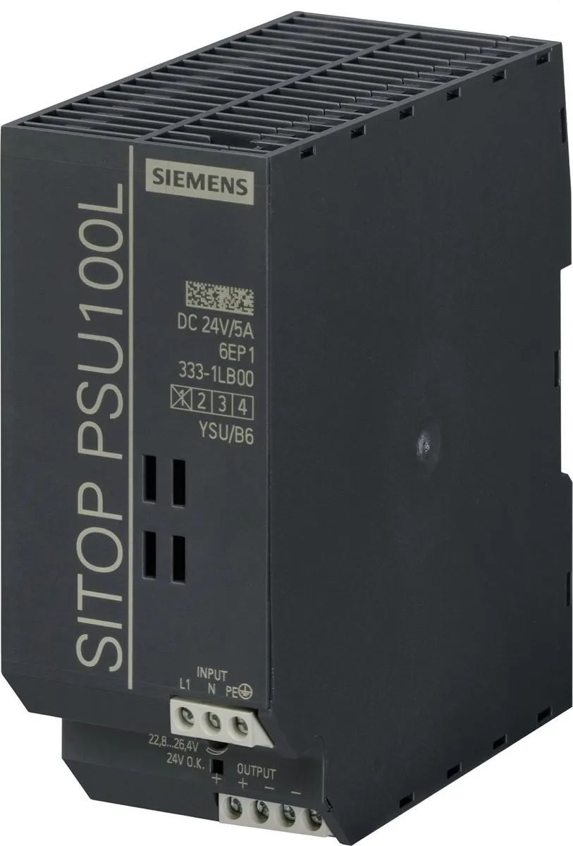 Siemens 6EP13331LB00 DIN-rail Netvoeding 24V 5A