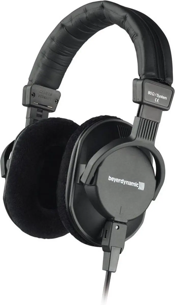 Beyerdynamic DT 250 Studio Koptelefoon 80 Ohm - Zwart