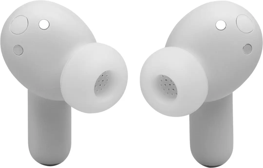 JBL Live Beam 4 True Wireless Oortjes - Noise Cancelling - 48u - IP55 - Zilver