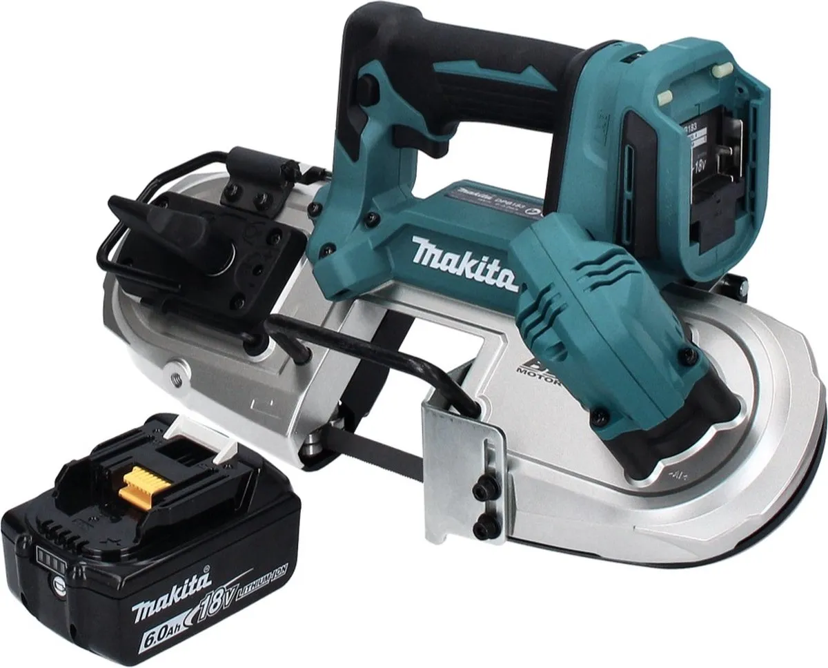 Makita DPB 183 G1 Accu-lintzaag 18V 66mm Borstelloos - 6,0Ah