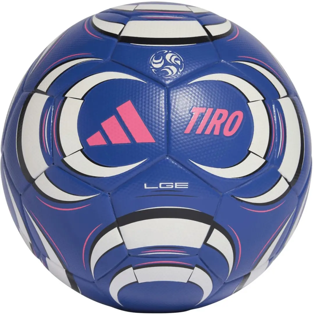 Adidas Tiro League Voetbal Senior - Maat 5 - Wit/Zwart/Blauw